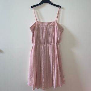 Light Pink Forever 21 Spaghetti Strap Dress Size S